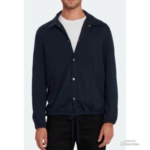 Pavvel Warm-Up Casual Jacket Men’s Size XL Navy Blue Supima Cotton NWOT